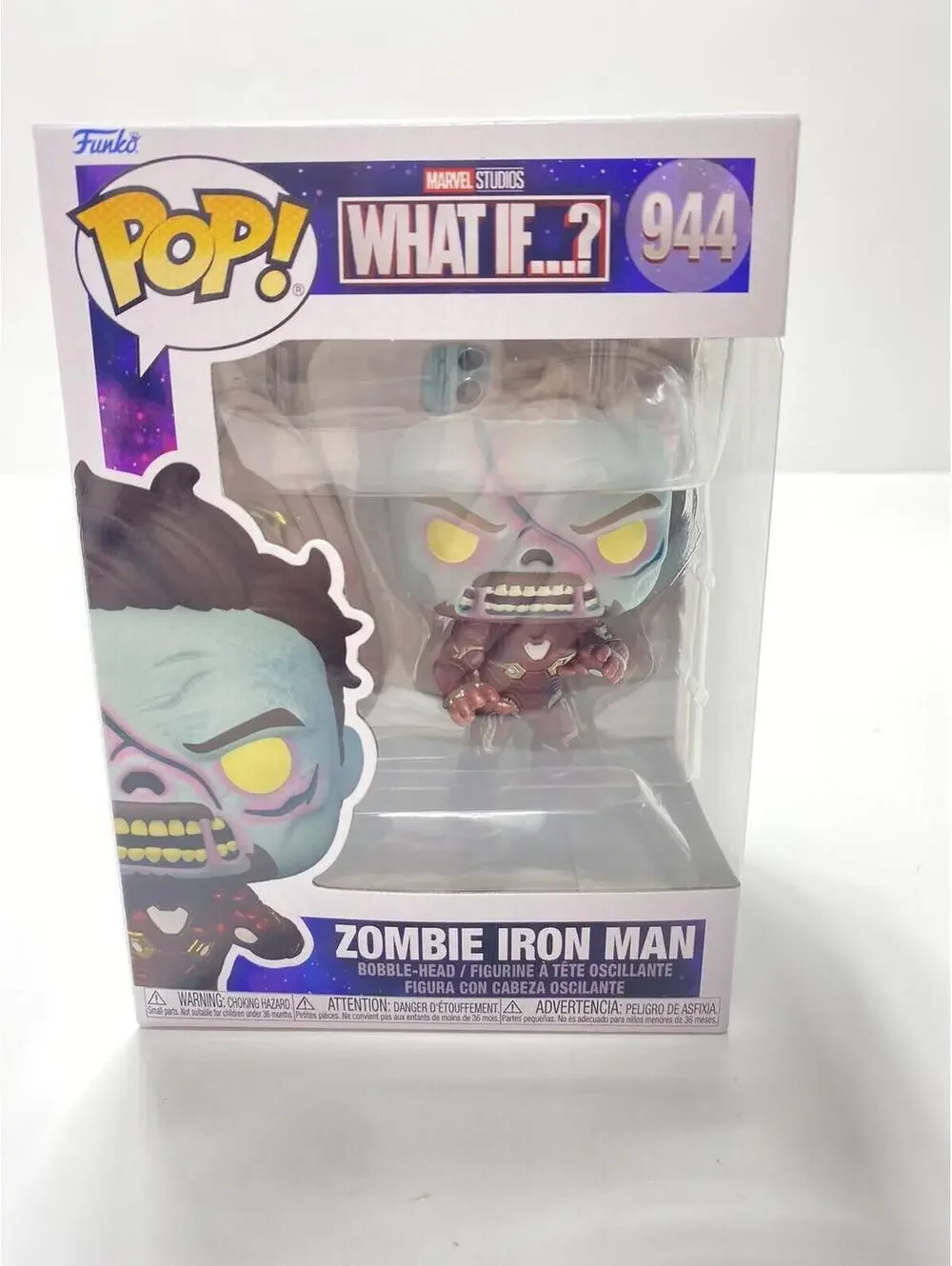 Funko Pop!  What If?  Marvel Disney+ ZOMBIE IRON MAN #944